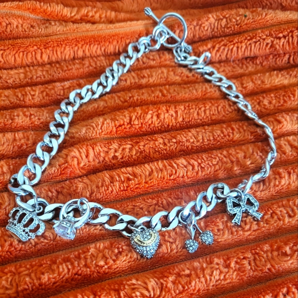 Juicy Couture charm necklace
